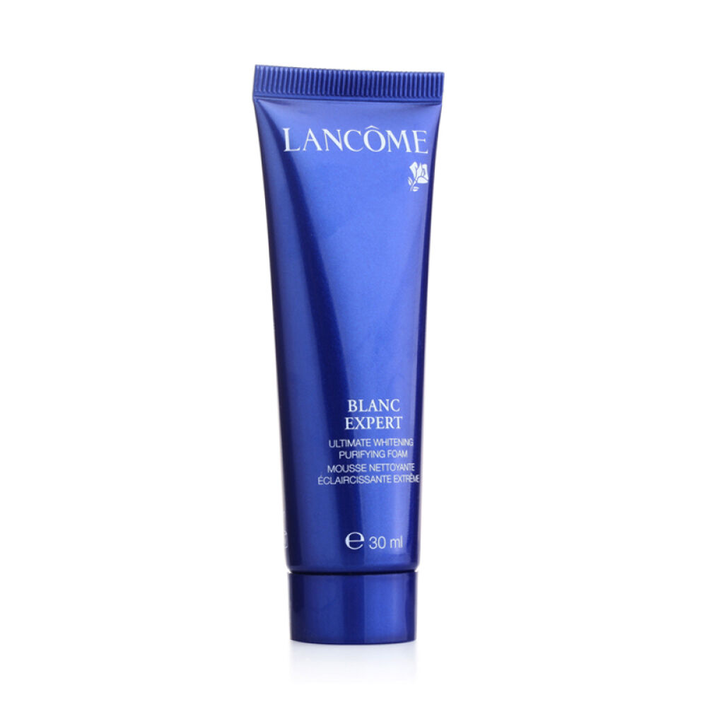 兰蔻Lancome愉悅臻白泡沫洁面膏臻白保湿提亮肤质30ml