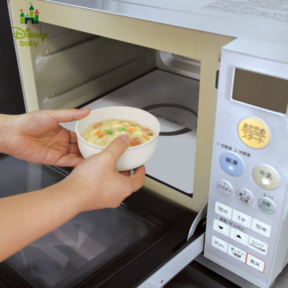 全球购日本进口Disney迪士尼/迪斯尼锦化成米奇-米妮儿童餐具餐盘套装六件套米妮粉色带盖六件套