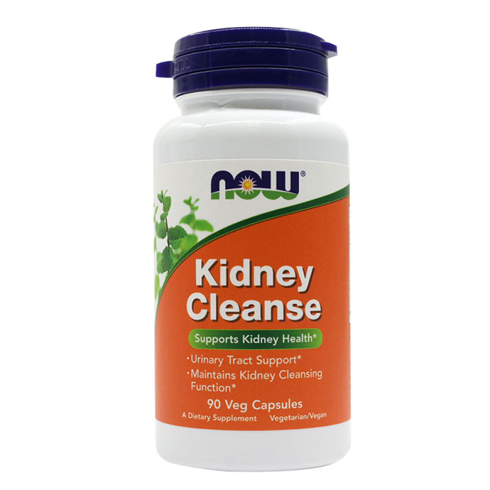 美国进口直邮Now清肾养肾排毒素食胶囊清肾排毒素食胶囊90粒*1瓶