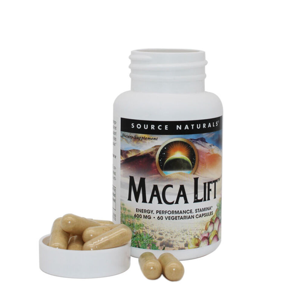 SourceNaturals秘鲁原产玛卡胶囊男女通用60粒/瓶