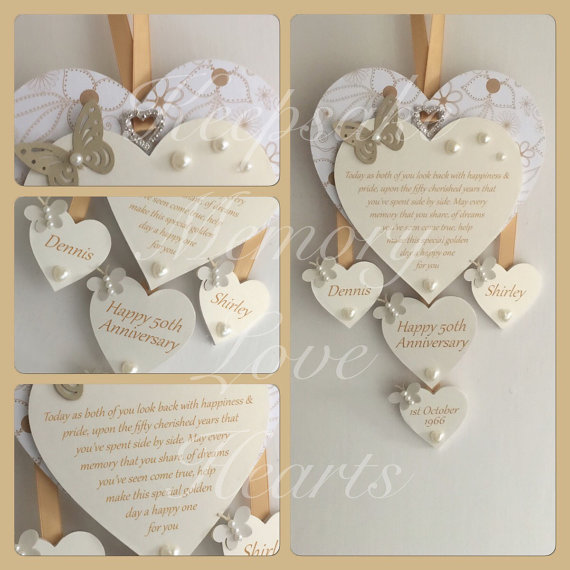 50thgoldenanniversarygiftpersonalisedwoodenkeespakeheart