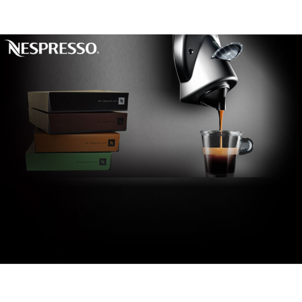 雀巢nespressocs220pro欧洲进口全自动商务胶囊咖啡机