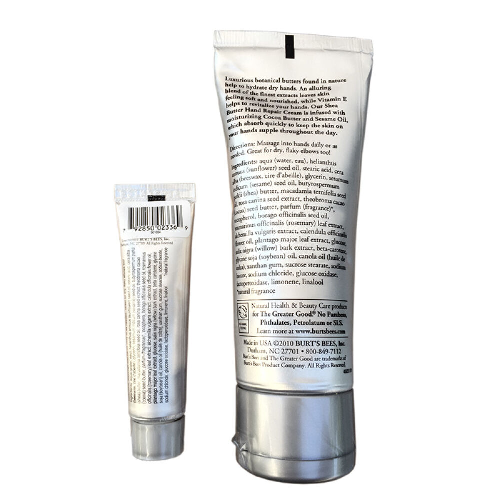 Burt'sBees小蜜蜂美国直邮天然乳木果油修复护手霜孕妈美容90克手修复霜