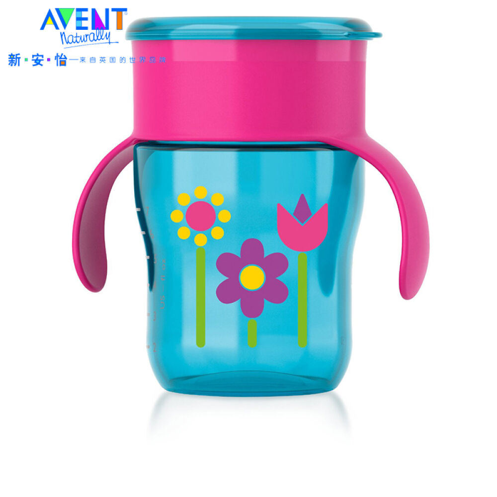 飞利浦新安怡我的自然水杯9盎司(蓝色)阶段4