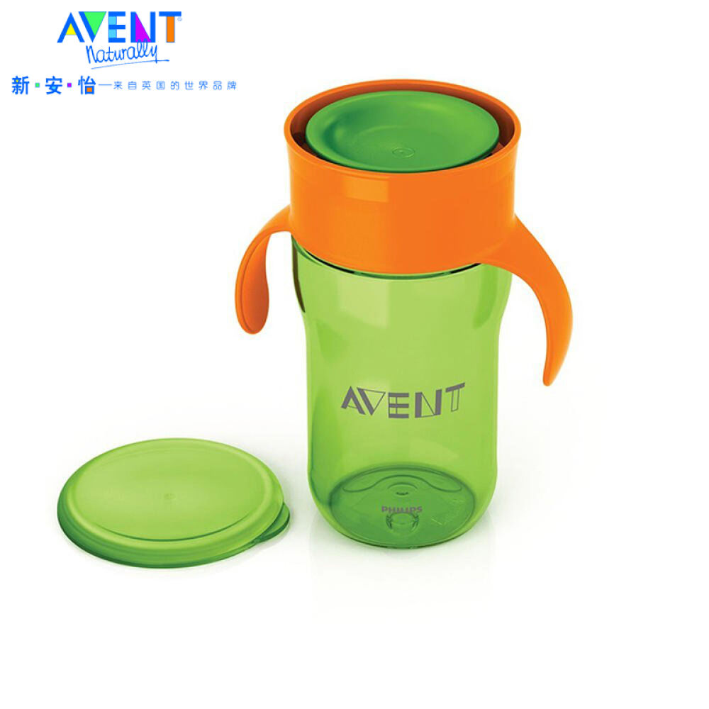 飞利浦新安怡我的自然水杯12盎司(绿色) 飞利浦新安怡我的自然水杯12盎司(绿色)