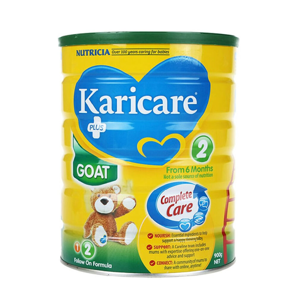 新西兰原装可瑞康（Karicare）羊奶粉婴儿幼儿羊奶粉900g2段(6-12个月)