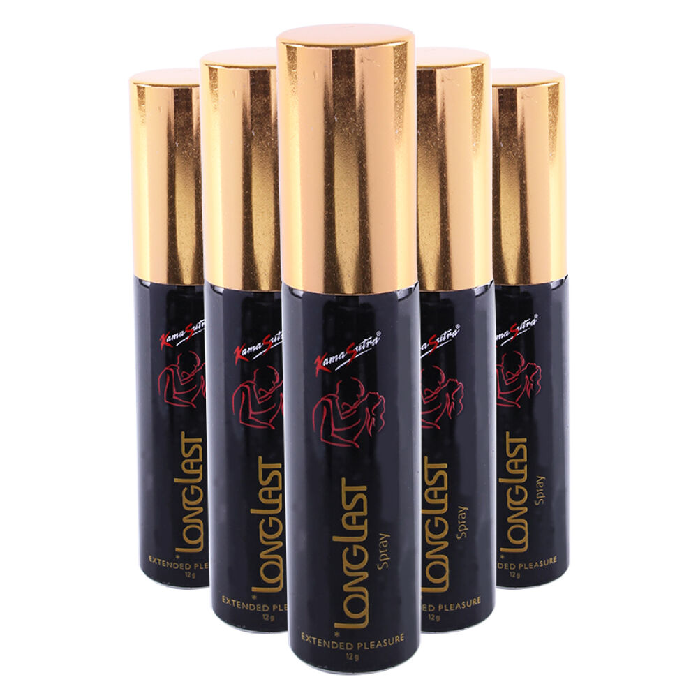 【全球购】longlast男用强效延时延迟喷剂不麻木男性外用持久延迟喷雾5瓶超值装