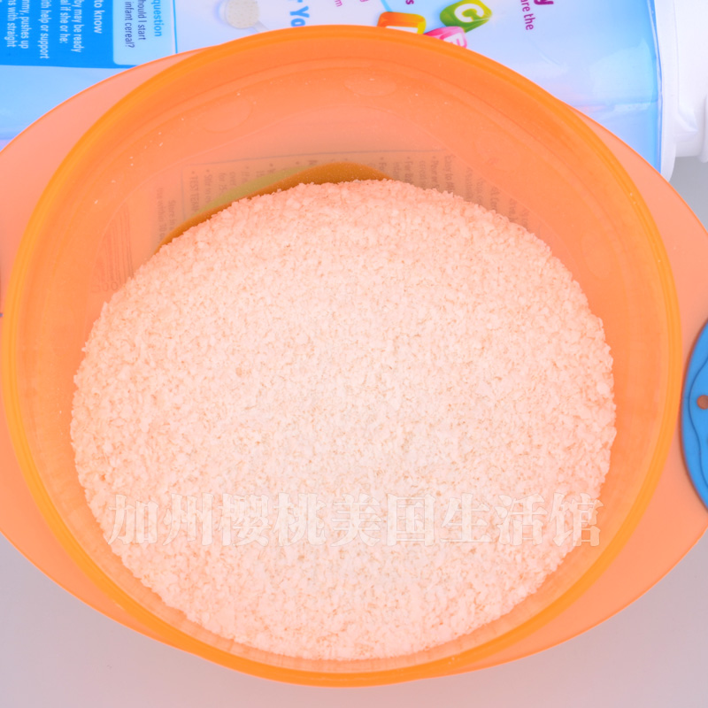 美国正品嘉宝gerber营养米粉1段227g宝宝辅食婴儿米粉含铁4个月1段大米07+2段苹果蜜桃20