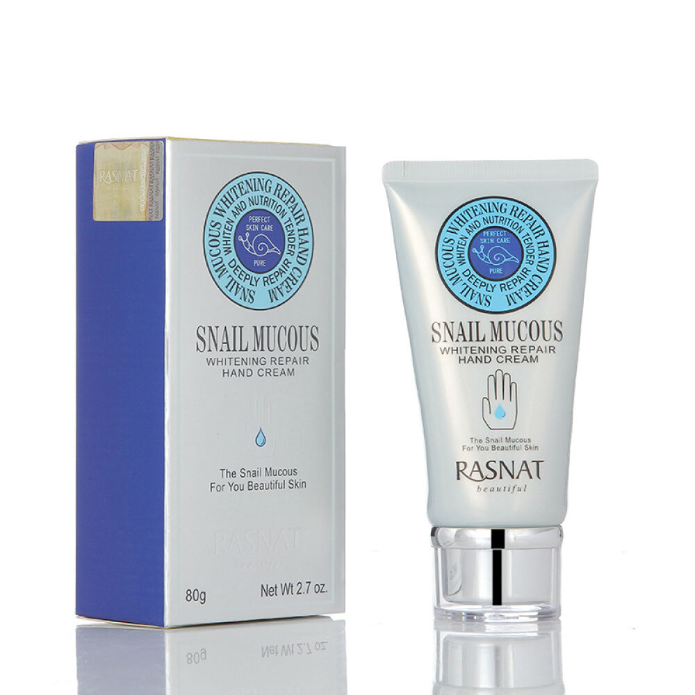 澳门直邮RASNAT智美蜗牛粘液精华护手霜80g滋润保湿补水手部防干燥干裂