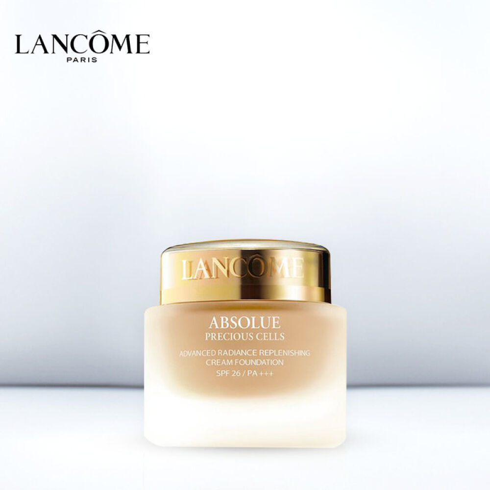 lancome兰蔻菁纯臻颜粉底乳spf26pa细腻水润贴肤保湿遮瑕透气po03