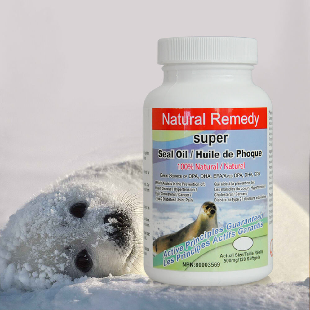 海豹油软胶囊omega-3含DPADHA加拿大原装进口直邮NaturalRemedy2瓶