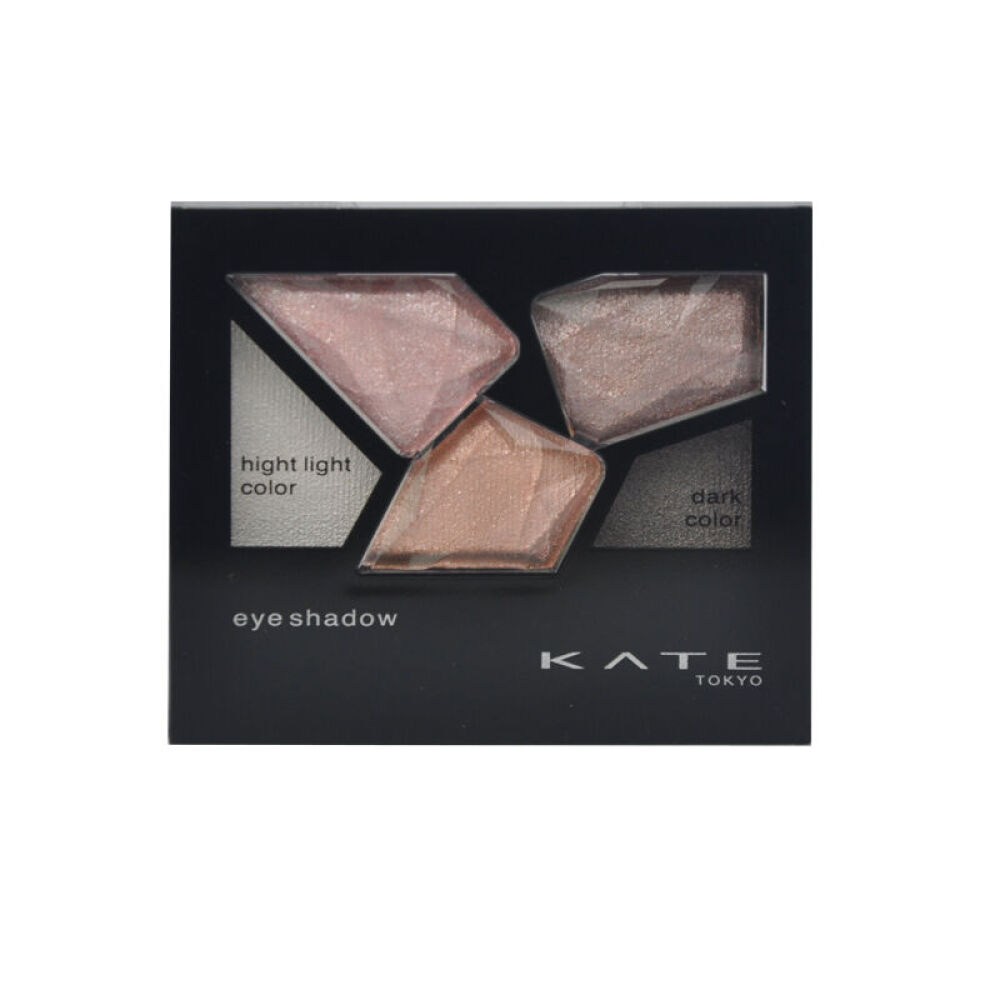 凯朵（KATE）眼影骨干重塑眼影3D棕影立体眼影鼻影粉套装盒3D立体五色眼影(BR-3橘钻色)