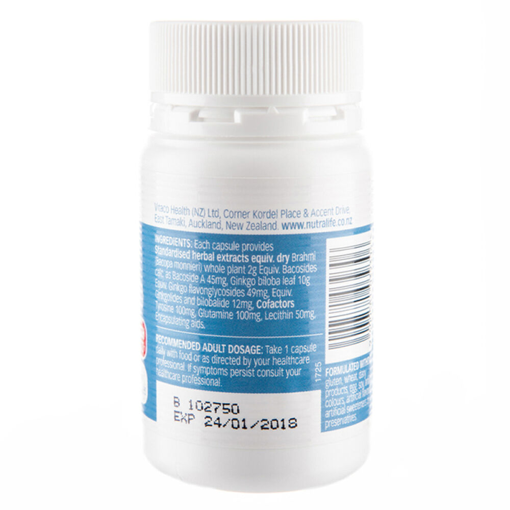 新西兰进口NutraLife纽乐银杏叶精华10000mg30粒