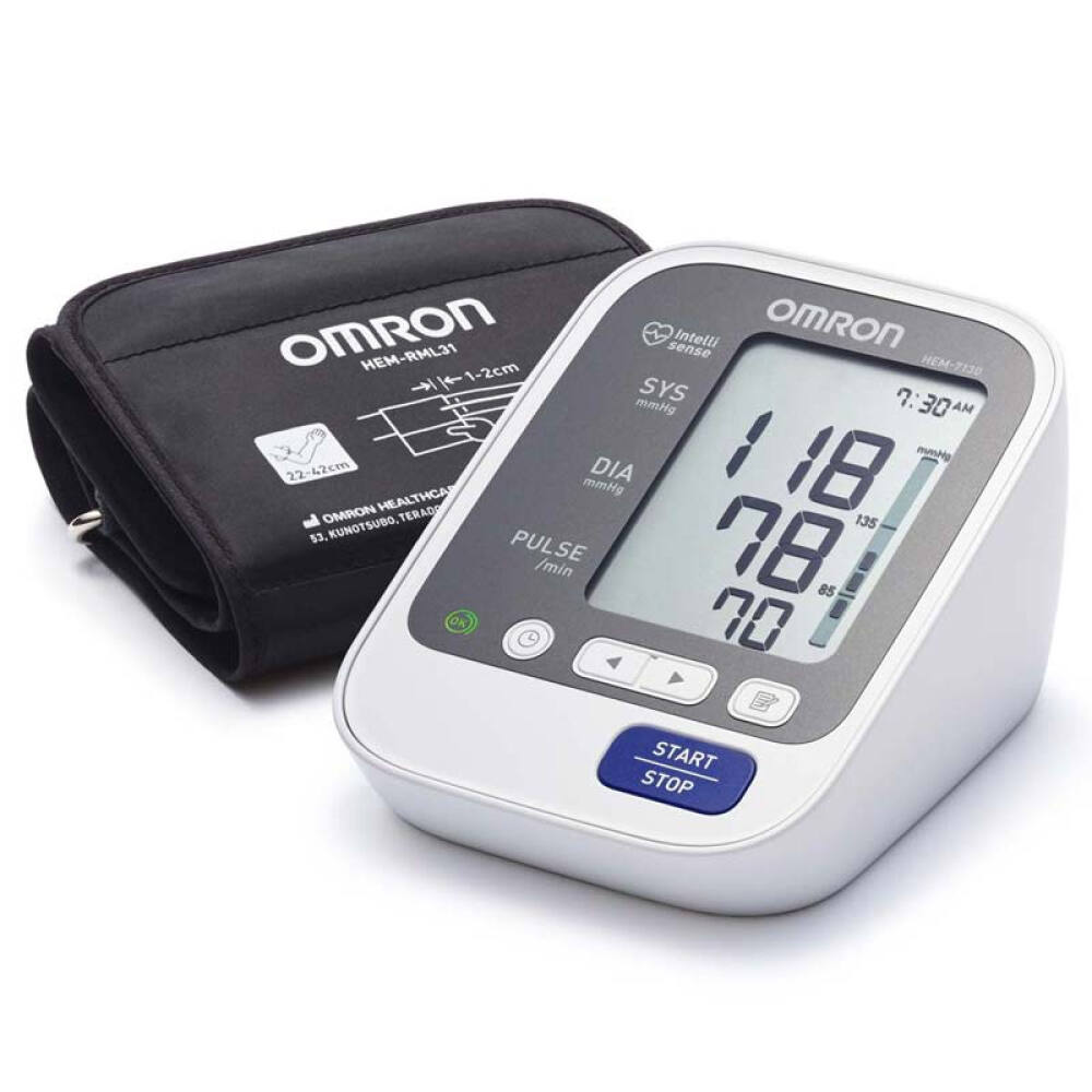 欧姆龙(omron)电子血压计hem-7130家用上臂式智能血压