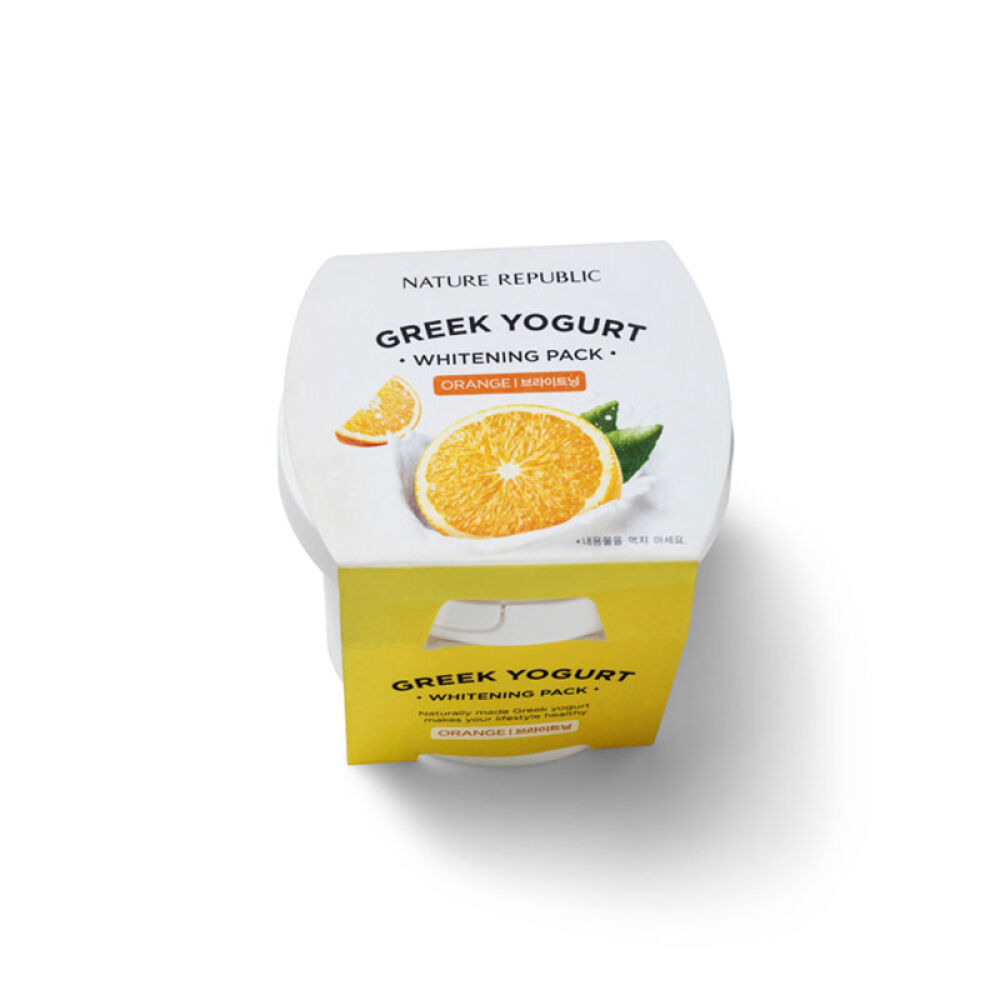 韩国NATUREREPUBLIC自然乐园优格保湿睡眠面膜系列黄橙保湿睡眠面膜/130ml