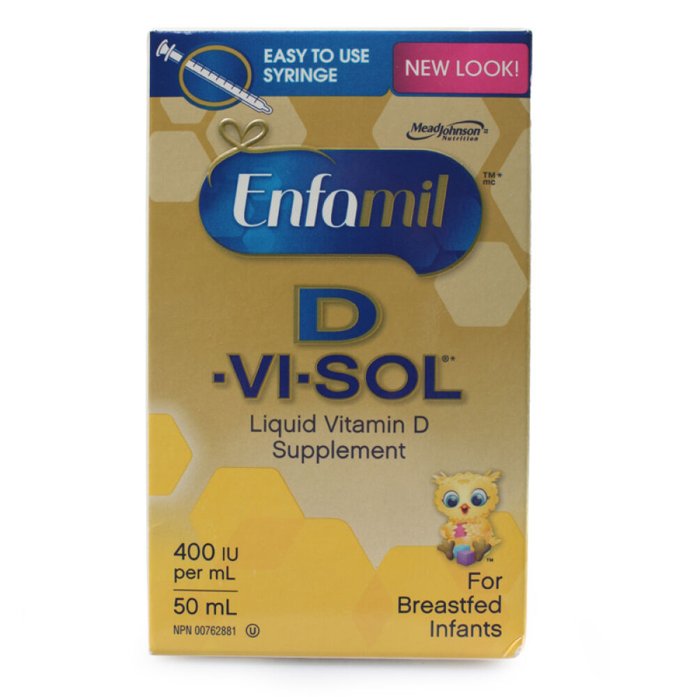 【全球购】加拿大直邮enfamil美赞臣儿童维生素D滴剂补充50ml