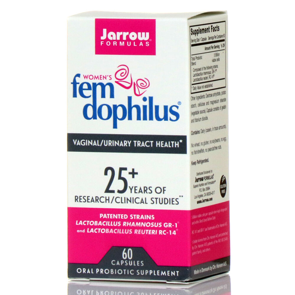 【全球购】美国原装JarrowFormulas女性益生菌胶囊成人60粒