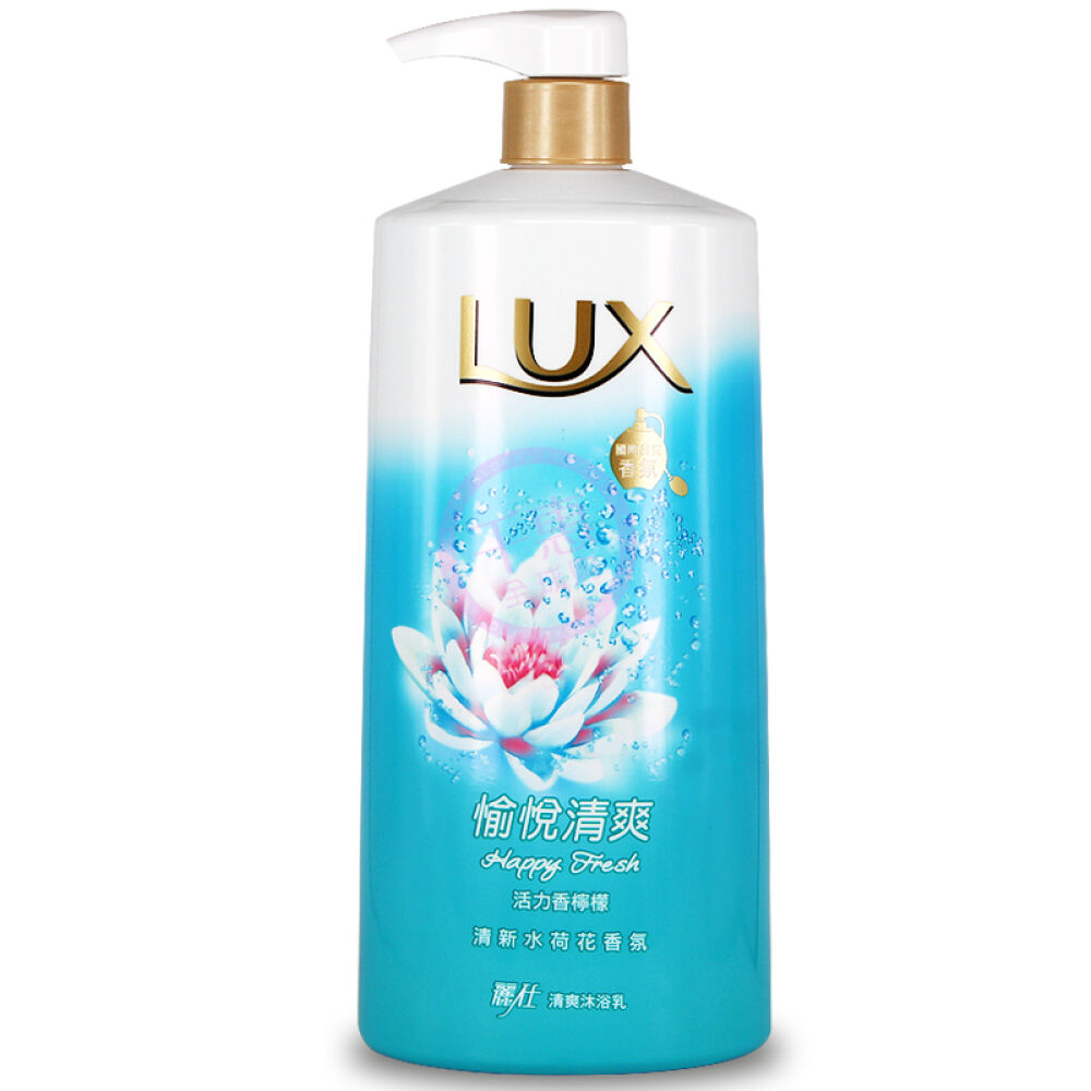 香港直邮LUX力士沐浴露愉悦清爽水荷花香氛2瓶
