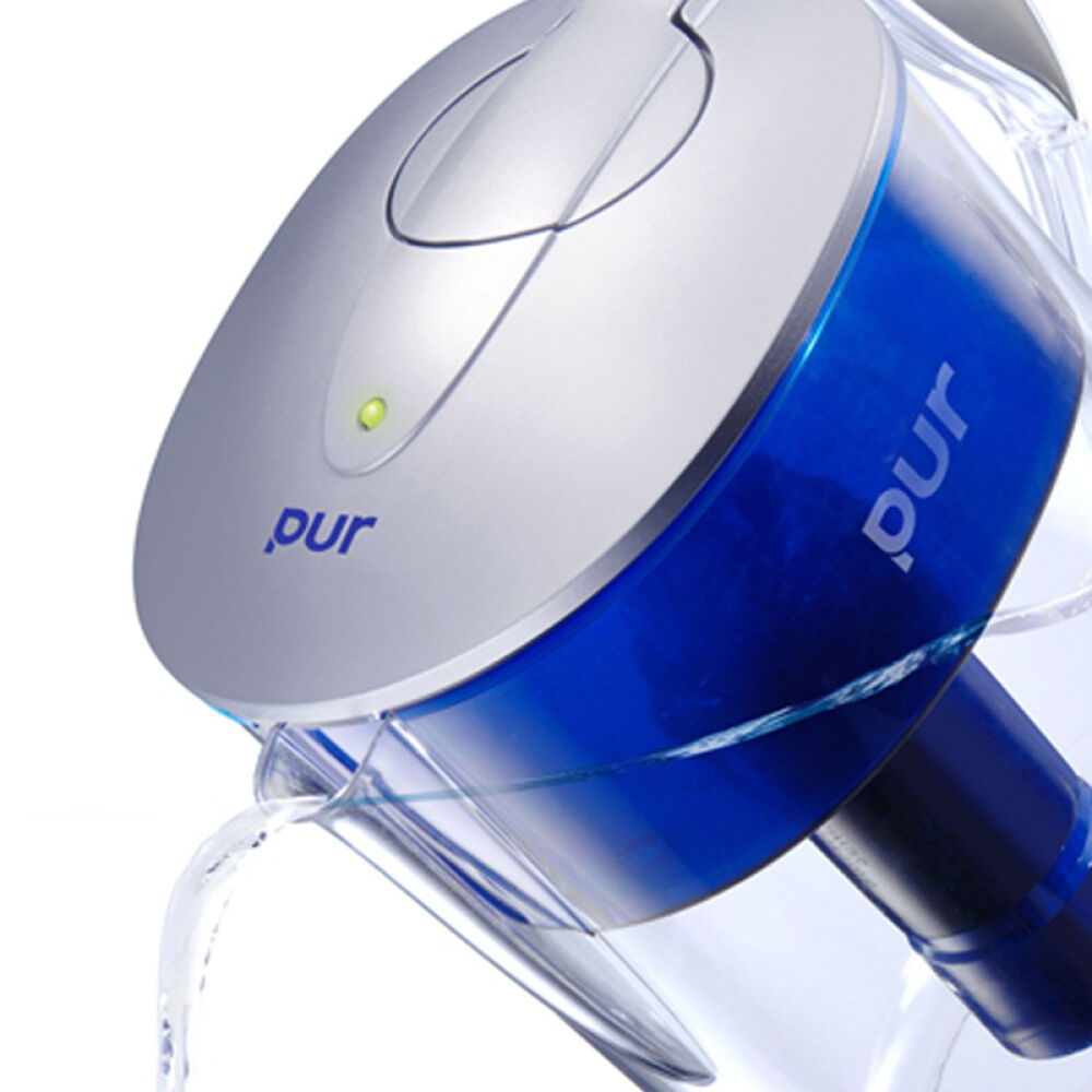 PUR美国直邮宝洁家用直饮滤水壶净水器LED指示灯CR-1100C净水壶