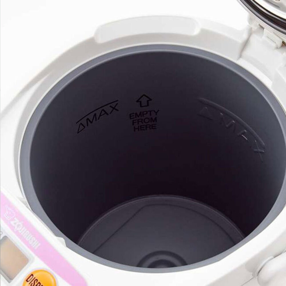 象印ZOJIRUSHI3L不锈钢微电脑电热水壶三段保温设定五段省电定时香槟色CD-JUQ30CT