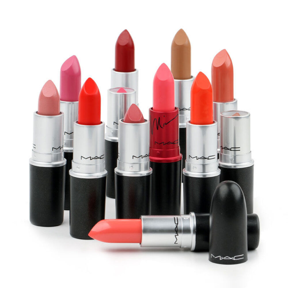 MAC魅可显色丰润唇膏/口红3g复古亚光红RubyWoo