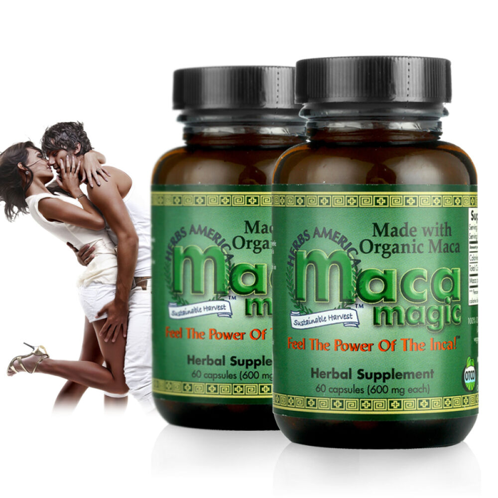 玛珈魔法MacaMagic玛卡胶囊玛卡精片秘鲁紫玛卡美国授权原装进口男性保健品60粒*1瓶胶囊
