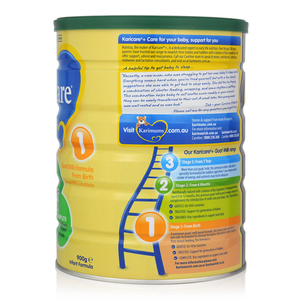【全球购】Karicare可瑞康羊奶粉1段不过敏澳洲羊奶粉新西兰原装进口婴儿幼儿奶粉