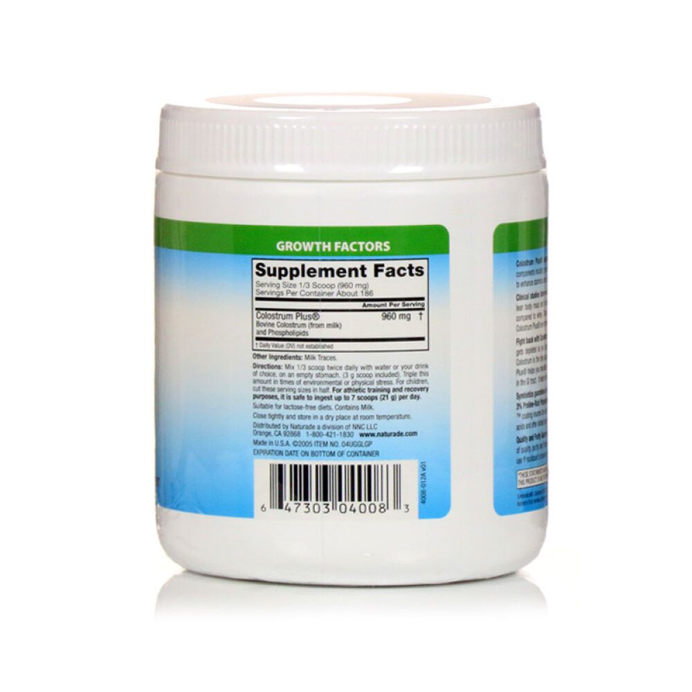 美国进口Symbiotics牛初乳粉促进宝宝发育婴儿牛初乳粉非咀嚼片178g