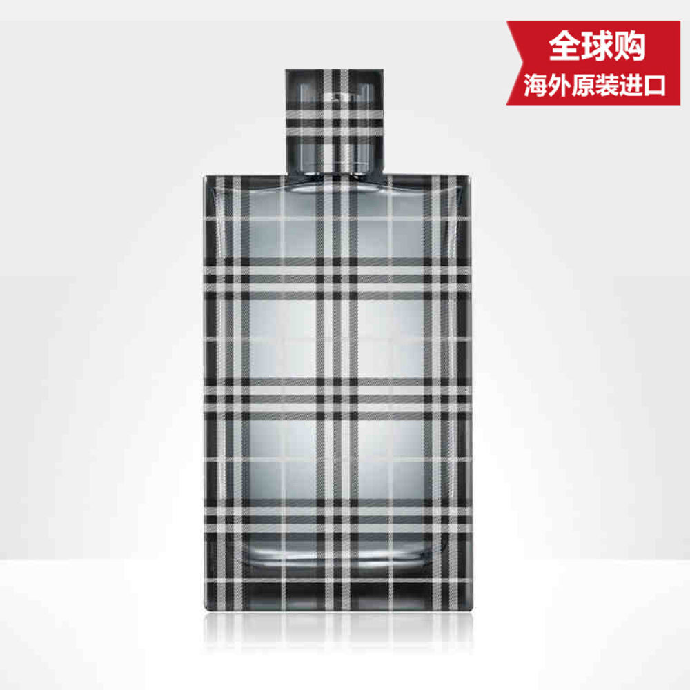 【法国原装进口】Burberry巴宝莉博柏利男士女士淡香水英伦黑风格男士淡香水EDT30ml