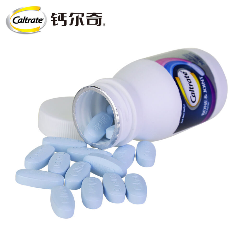 钙尔奇（Caltrate）钙片儿童青少年成人中老年老人补钙佳品加拿大进口胶原片30粒/瓶1瓶