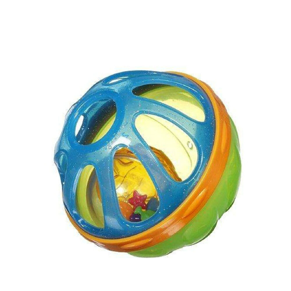美国Munchkin麦肯齐摇铃洗澡球蓝+绿