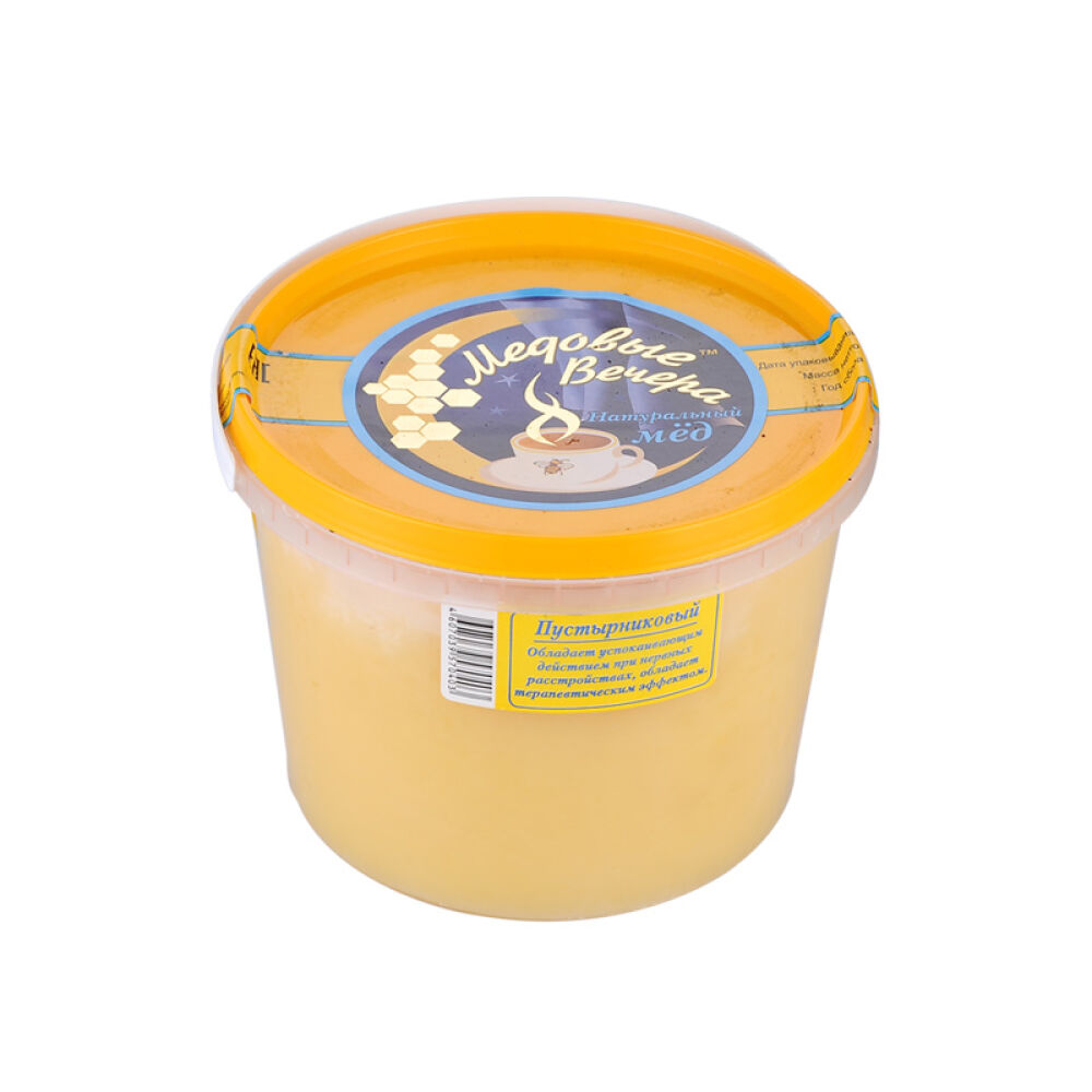俄罗斯原装进口蜂蜜蜂蜜晚宴天然野生椴树蜜洋槐蜜百花蜜1kg益母草蜜(0403)