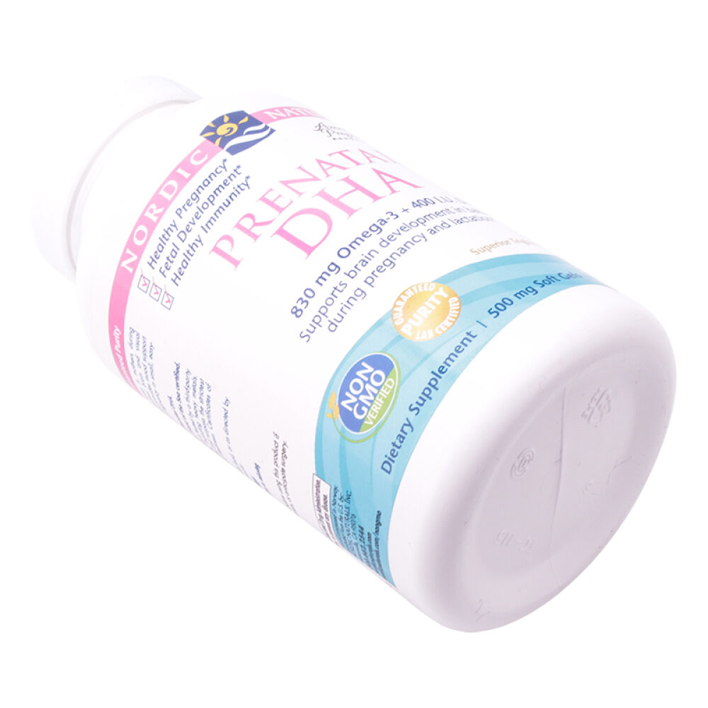 美国NordicNaturals挪威小鱼DHA深海鳕鱼油软胶囊孕妇备孕维生素直邮进口180粒*2瓶