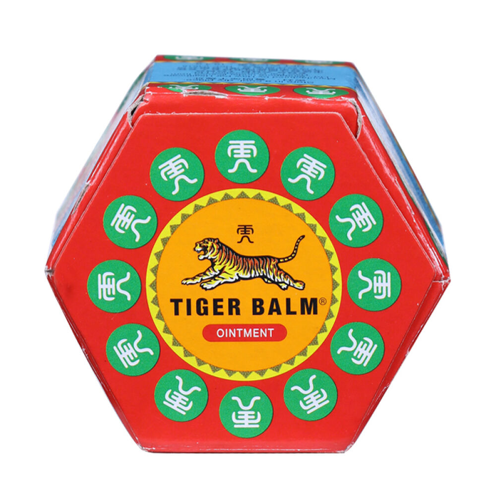 香港直邮泰国虎标TIGERBALM颈肩舒红/黑舒缓安抚紧绷肩部清凉清新舒万金油(红)19.4g