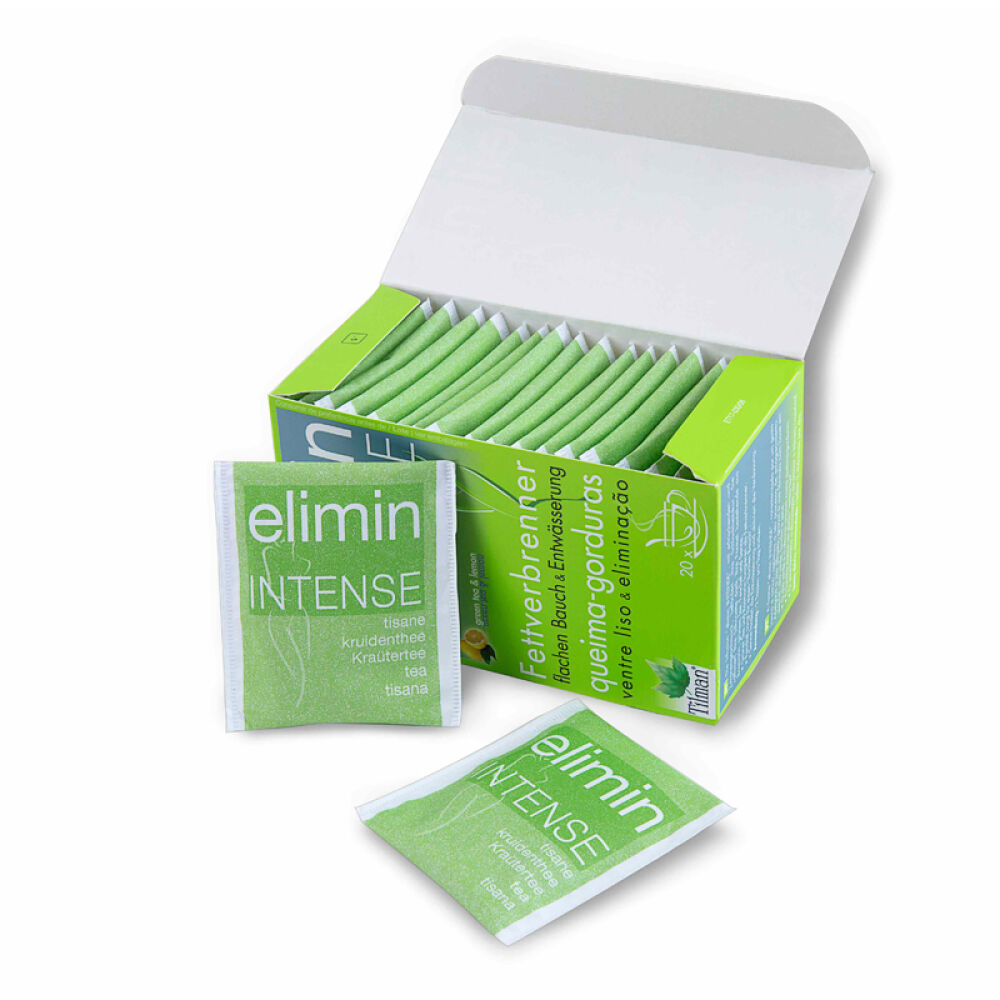 比利时Tilman草本植物茶包男女缓解疲劳柠檬绿茶味20袋/盒