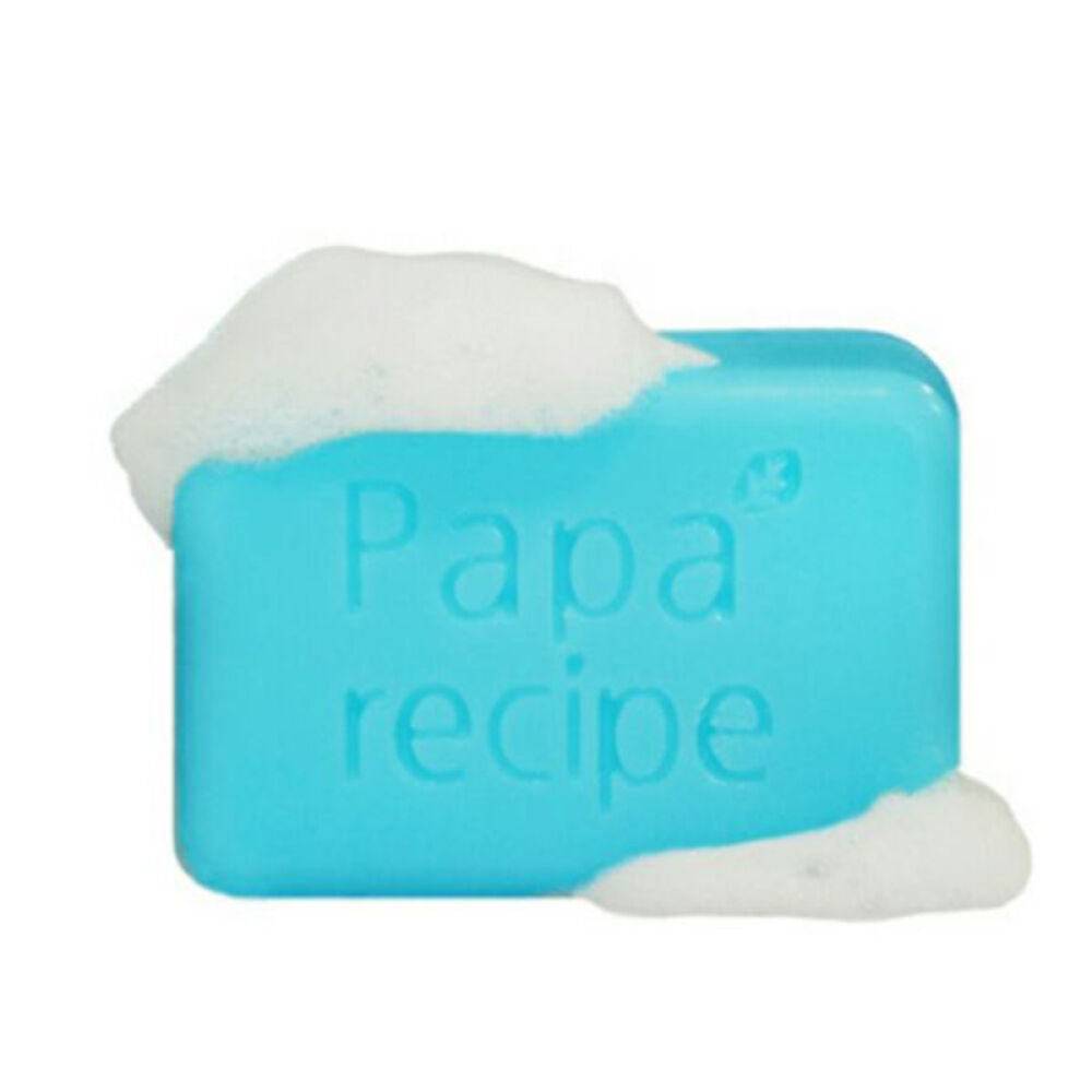 韩国paparecipe春雨蜂蜜面膜天然蜂胶爽肤水乳液/卸妆水/洁面皂/气垫/激光面霜绿色祛痘的AC香皂洁面皂