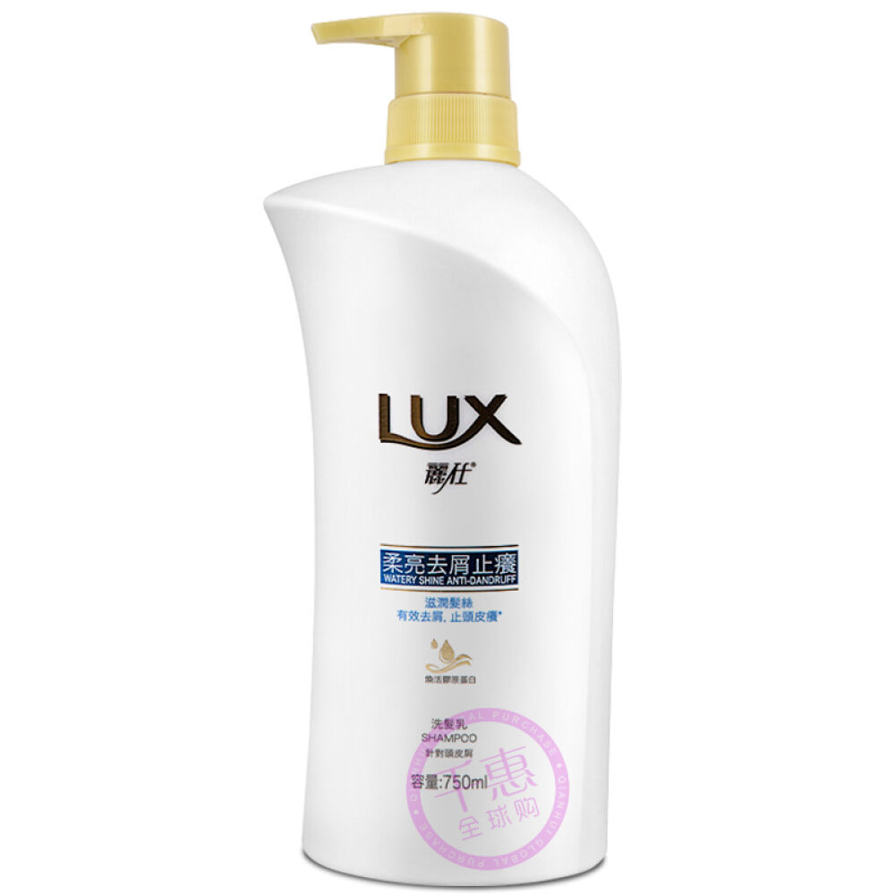 香港直邮LUX力士沐浴露玫瑰柔肤沐浴露+去屑止痒洗发水