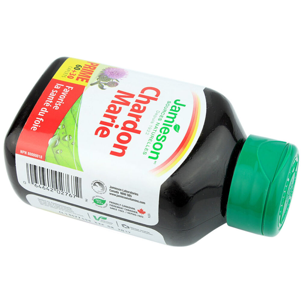 自营加拿大健美生（Jameison）奶蓟精华片90片成人适用