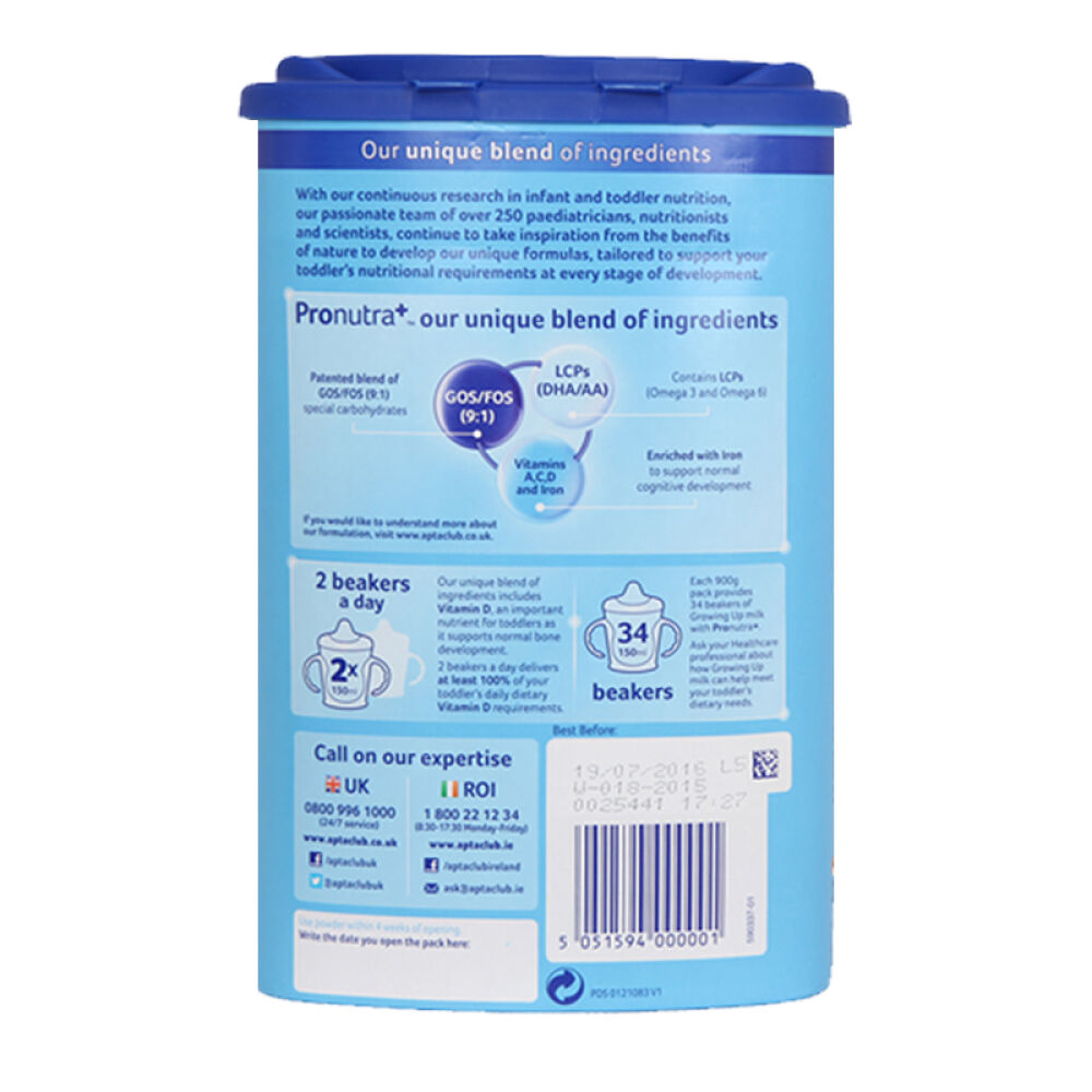 英国爱他美奶粉aptamil婴幼儿配方奶粉保税区发货英国原装进口4段800g-------3罐