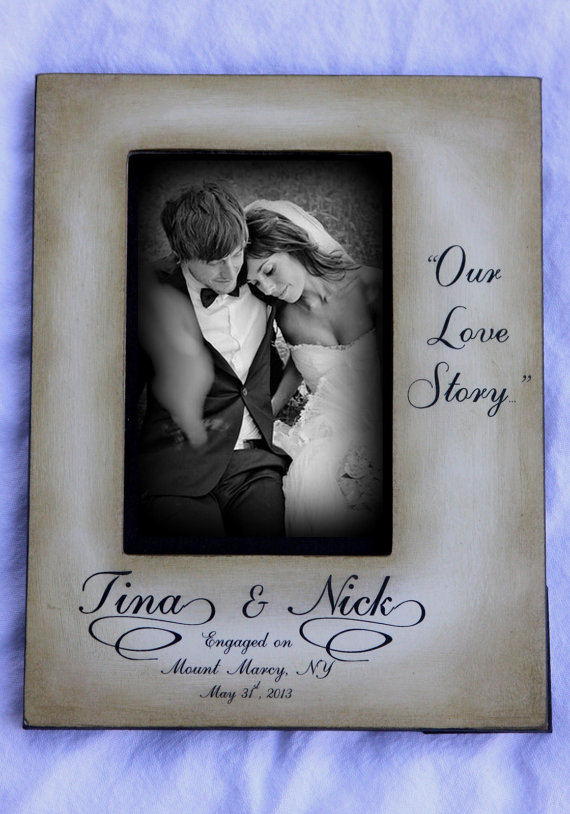 engagementcouples'weddingcustomgiftframevintage-"our