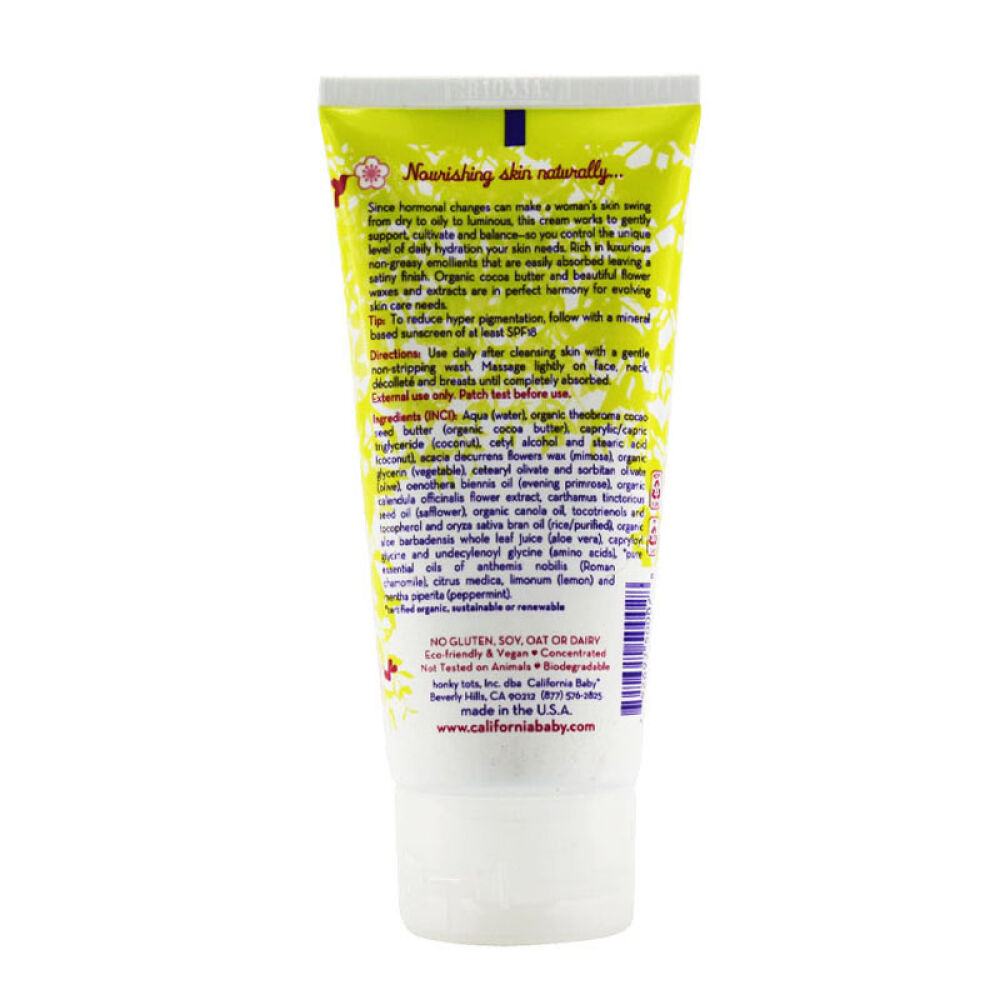 美国加州宝宝加州宝宝（CaliforniaBaby）婴幼儿宝宝护肤重复好评率0%天然孕妇滋养霜82g孕妇专用面部颈部胸部护理