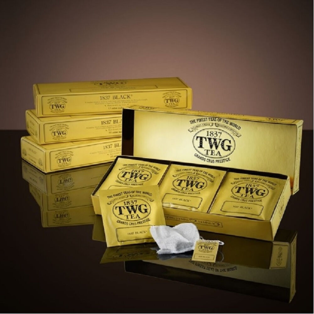 新加坡原装TWG茶包礼盒15小包tea下午茶精美包装送手提袋午夜时分MidnightHour