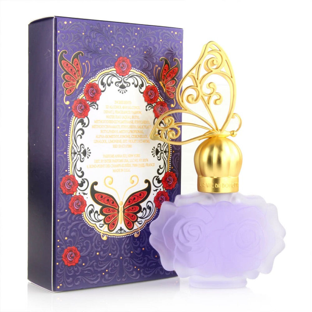 【澳门直邮】特惠AnnaSui安娜苏波西米亚紫蝶恋女士香水30ML