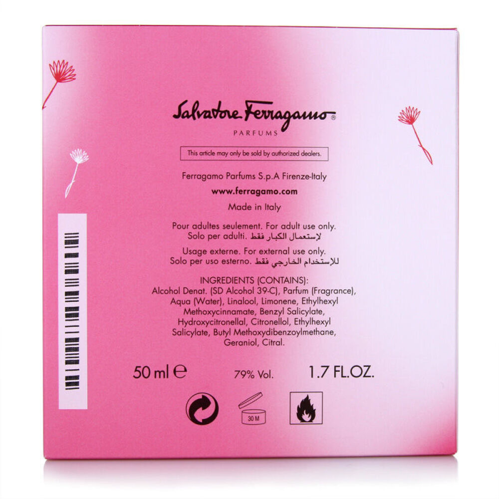 【美国原装进口】菲拉格慕Ferragamo女士蝶忆绽放女士香水50ml