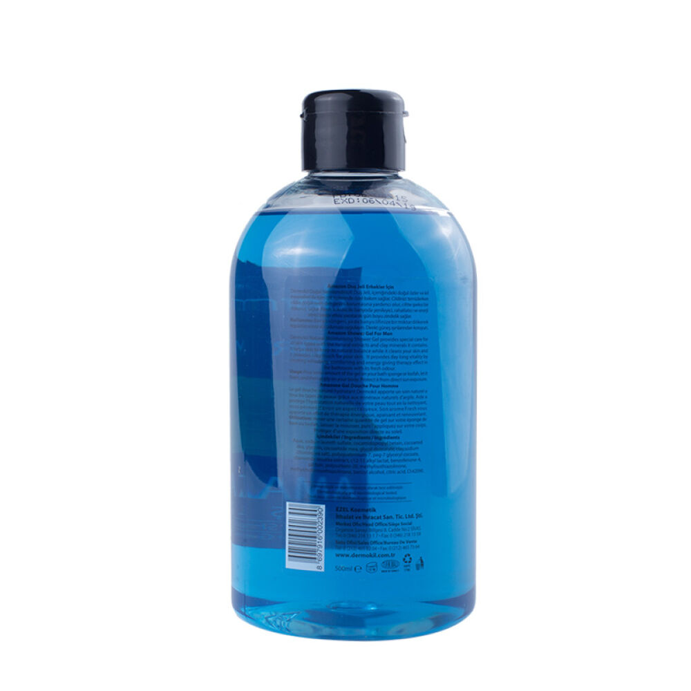 【全球购】土耳其药妆Dermokil沐浴露男士天然死海泥舒缓放松