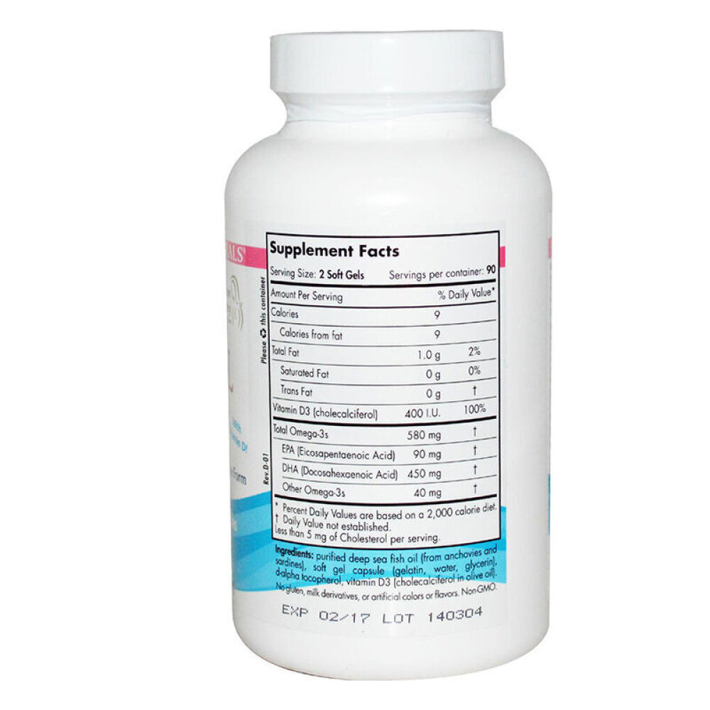 挪威小鱼NordicNaturals婴幼儿鳕鱼油D3滴剂含DHA美国进口孕妇DHA胶囊180粒