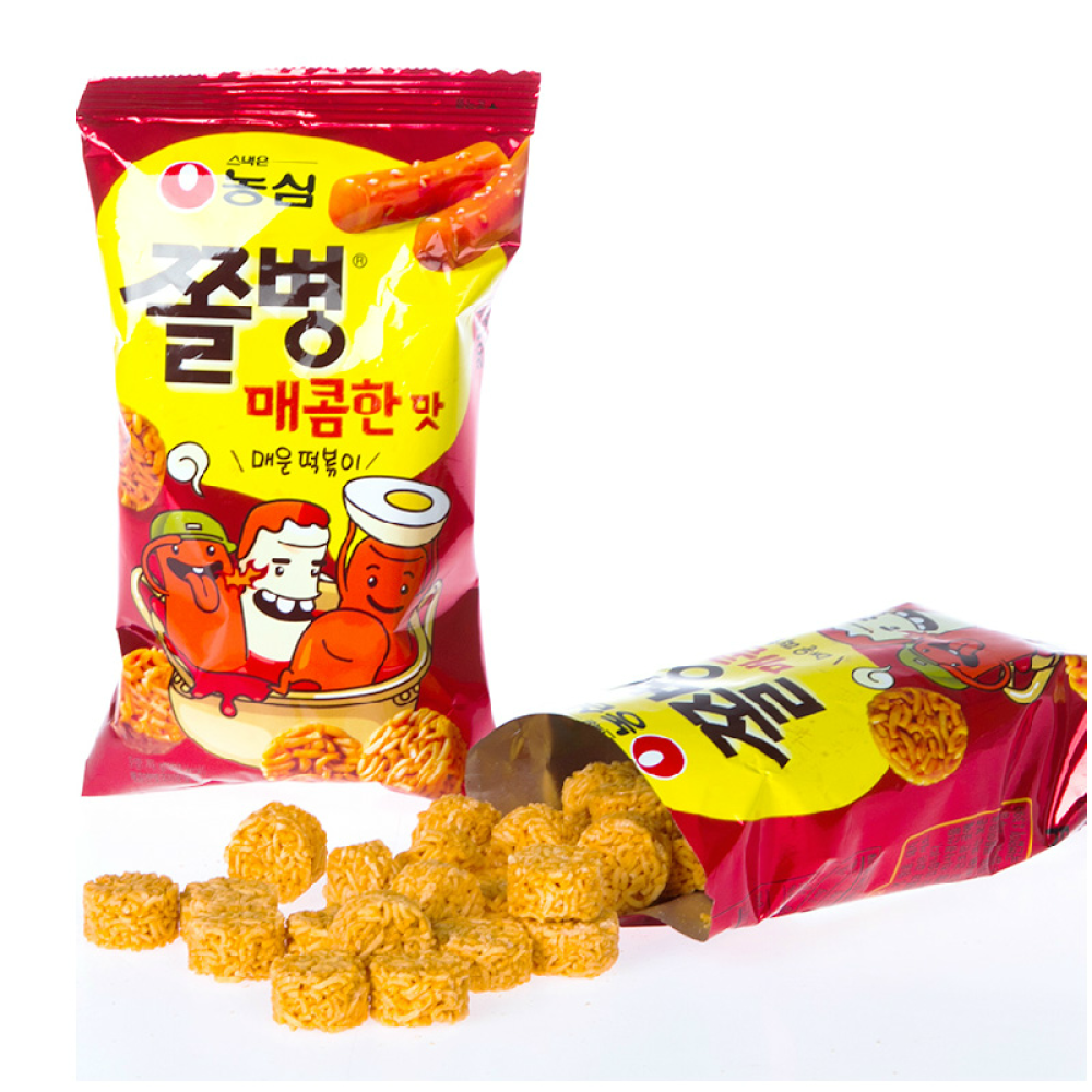 【全球购】韩国原版NONGSHIM农心方便面系列兵卒干脆面90g辣味