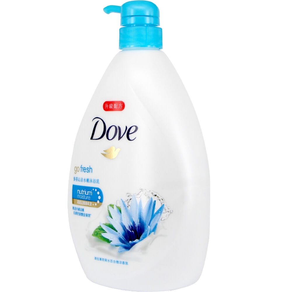 香港版DOVE多芬沐浴露沐浴乳1L荷与莲花1瓶