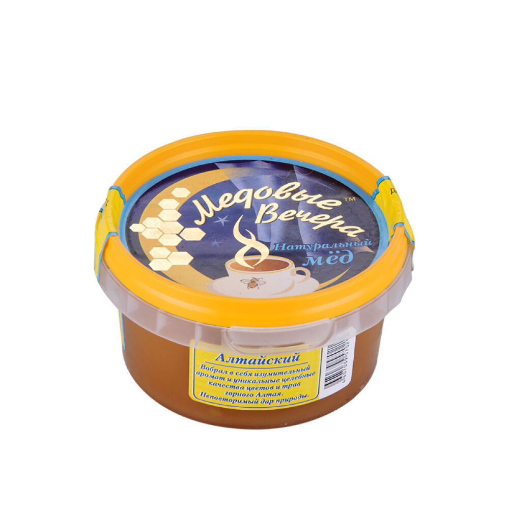俄罗斯原装进口蜂蜜蜂蜜晚宴牌天然洋槐蜜等300g阿尔泰蜜(0212)