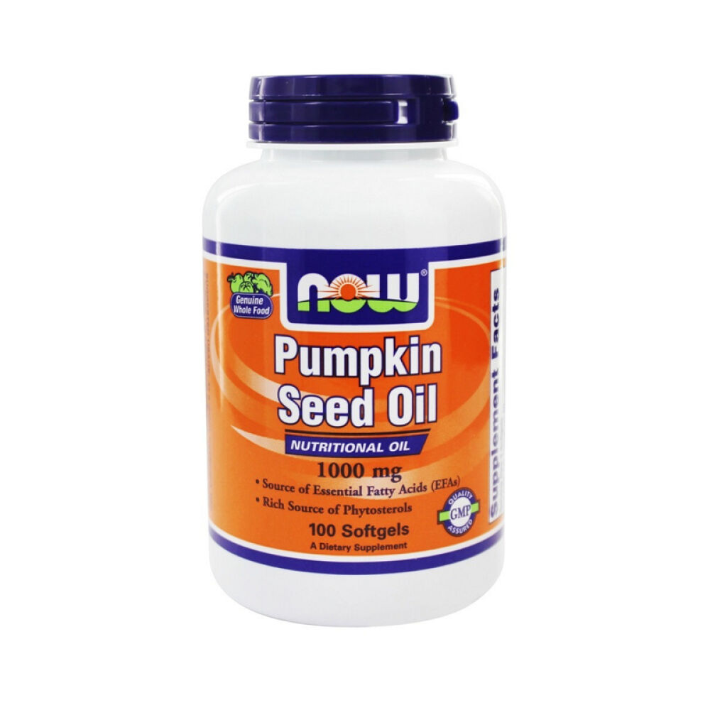 【美国直购正品包邮】NOWFoods诺奥人体所需脂肪酸南瓜籽油胶囊未定义100粒